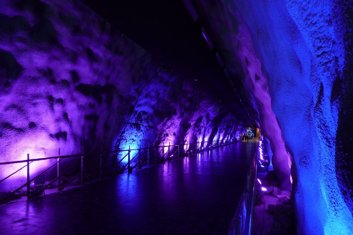 SantaPark, the underground Christmas park 2 km from the village